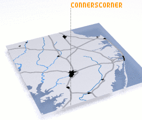 3d view of Conners Corner