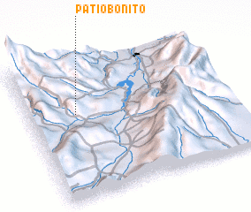 3d view of Patio Bonito