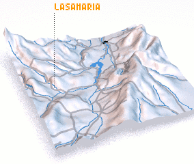 3d view of La Samaría