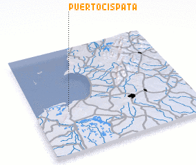 3d view of Puerto Cispatá