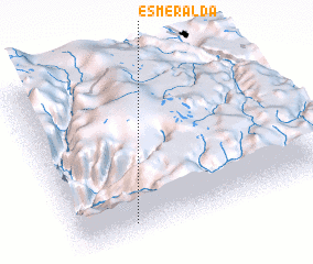 3d view of Esmeralda