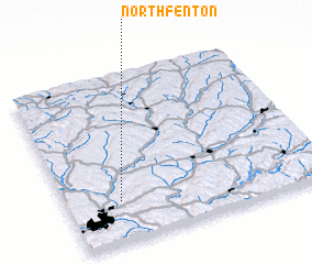 3d view of North Fenton