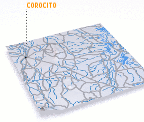 3d view of Corocito