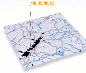 3d view of Miners Mills