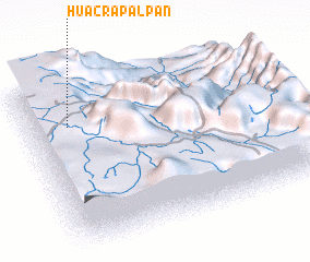 3d view of Huacrapalpán