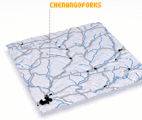 3d view of Chenango Forks