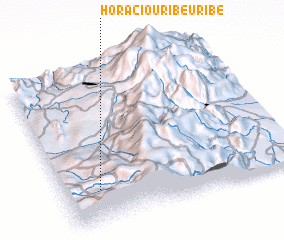 3d view of Horacio Uribe Uribe