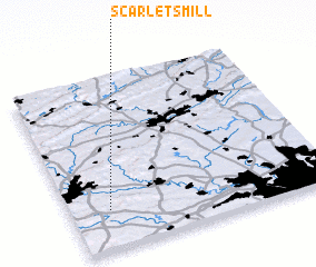 3d view of Scarlets Mill