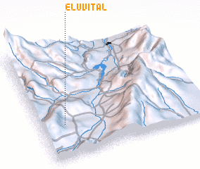 3d view of El Uvital
