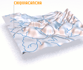 3d view of Chiquiacancha