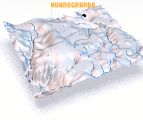 3d view of Huano Grande