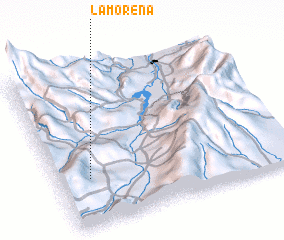 3d view of La Morena