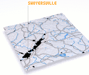 3d view of Swoyersville