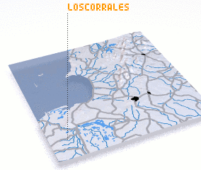 3d view of Los Corrales