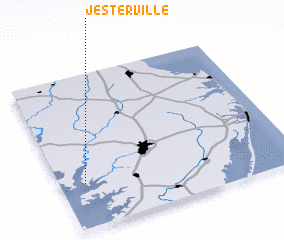 3d view of Jesterville