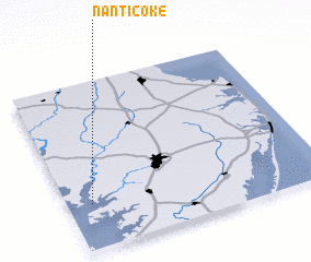 3d view of Nanticoke