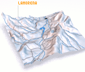 3d view of La Morena