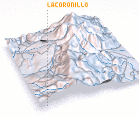 3d view of La Coronillo