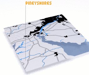 3d view of Piney Shores