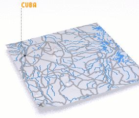 3d view of Cuba