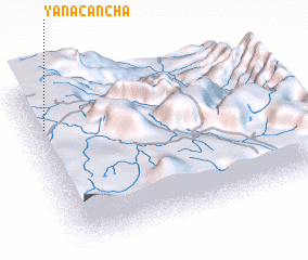 3d view of Yanacancha