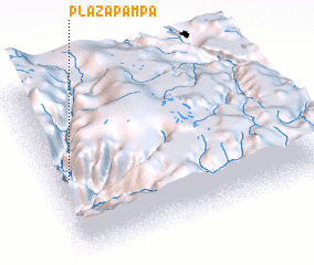 3d view of Plazapampa