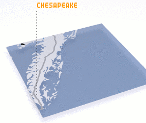 3d view of Chesapeake