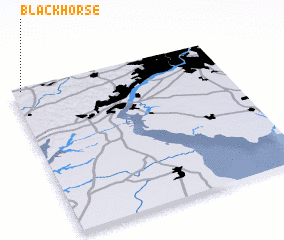 3d view of Black Horse