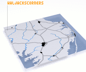 3d view of Waljacks Corners