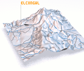 3d view of El Congal