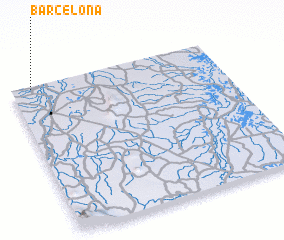 3d view of Barcelona