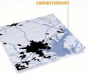 3d view of Carpenter Point