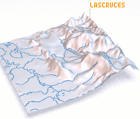 3d view of Las Cruces