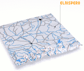 3d view of El Níspero