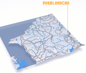 3d view of Pueblo Mocho