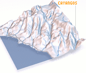 3d view of Cayangos