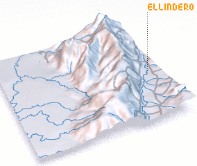 3d view of El Lindero