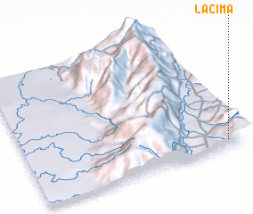 3d view of La Cima