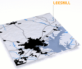3d view of Lees Mill