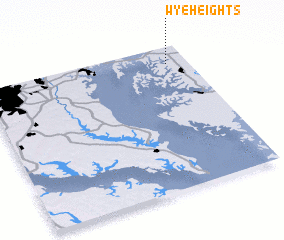 3d view of Wye Heights