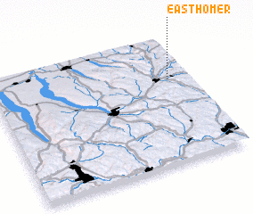 3d view of East Homer
