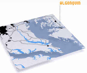 3d view of Algonquin