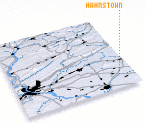 3d view of Hahnstown