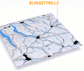 3d view of Blodgett Mills