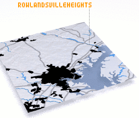 3d view of Rowlandsville Heights
