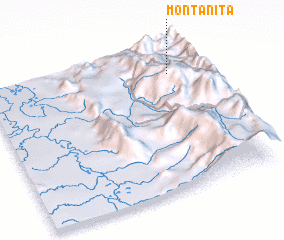 3d view of Montañita