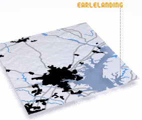 3d view of Earle Landing