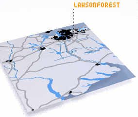 3d view of Lawson Forest