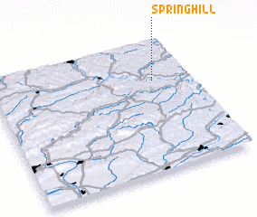 3d view of Spring Hill