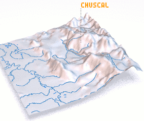 3d view of Chuscal